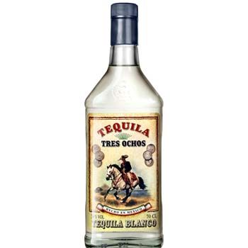 Tres Ochos Blanco Tequila 700ml