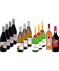 Special Dinner Wine Selection Pack 12 bottles of 750ml each