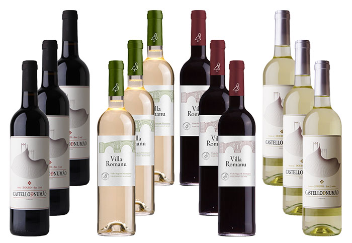 Douro-Alentejo Wine Selection Pack 12 bts