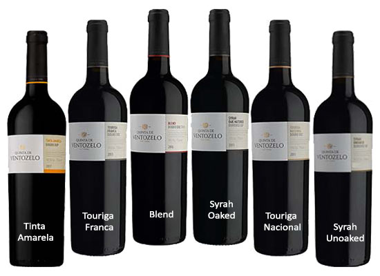 Ventozelo Estate Douro Red Wine Selection Pack 6 bottles of 750ml each